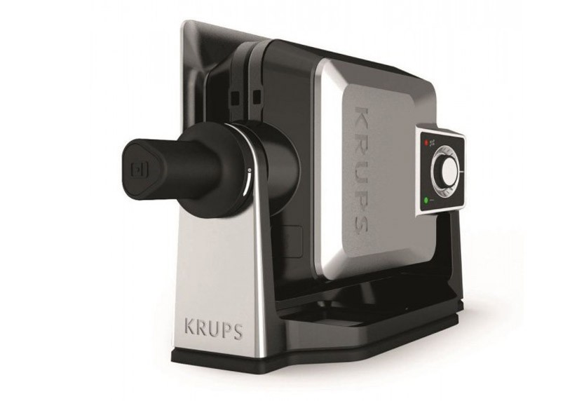 Une machine à gaufre rotative : le modèle Krups